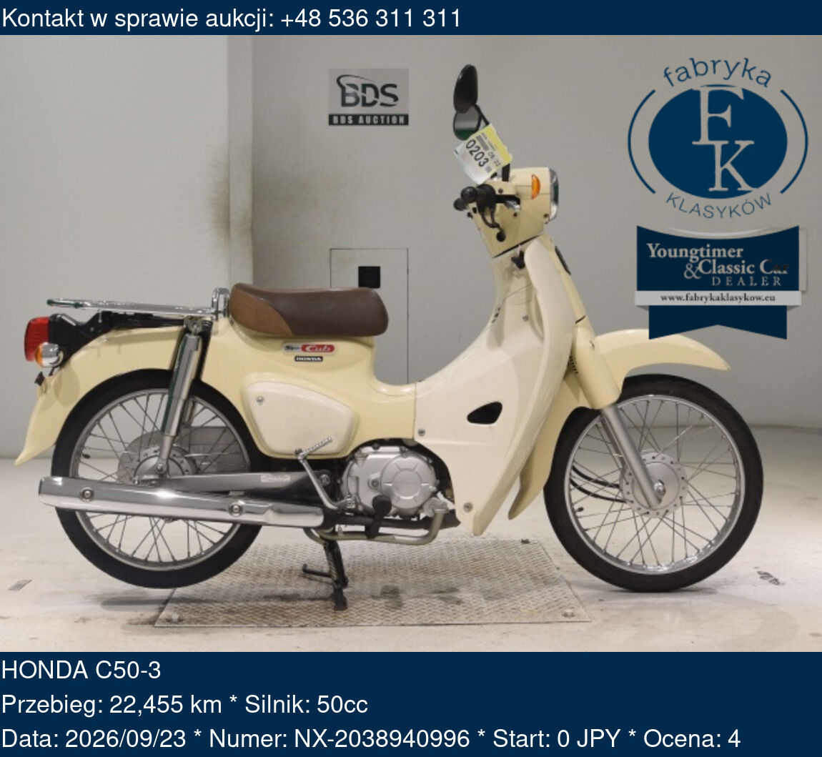 HONDA C50-3  - zdjęcie 2