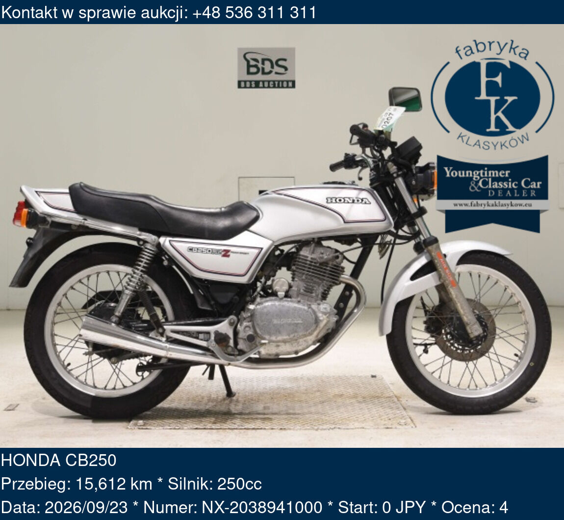 HONDA CB250 - zdjęcie 2