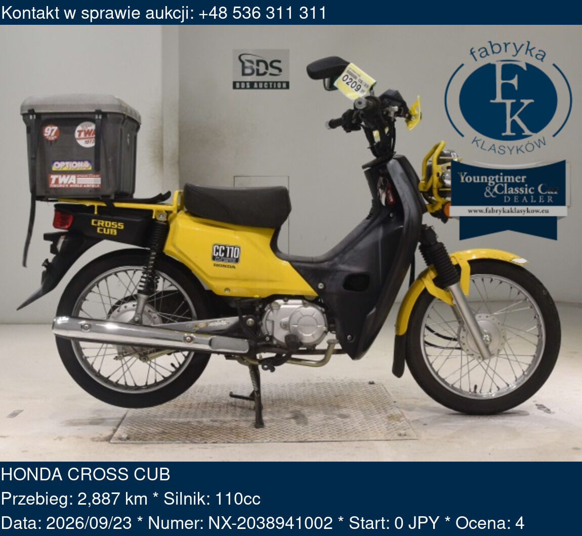 HONDA CROSS CUB  - zdjęcie 2