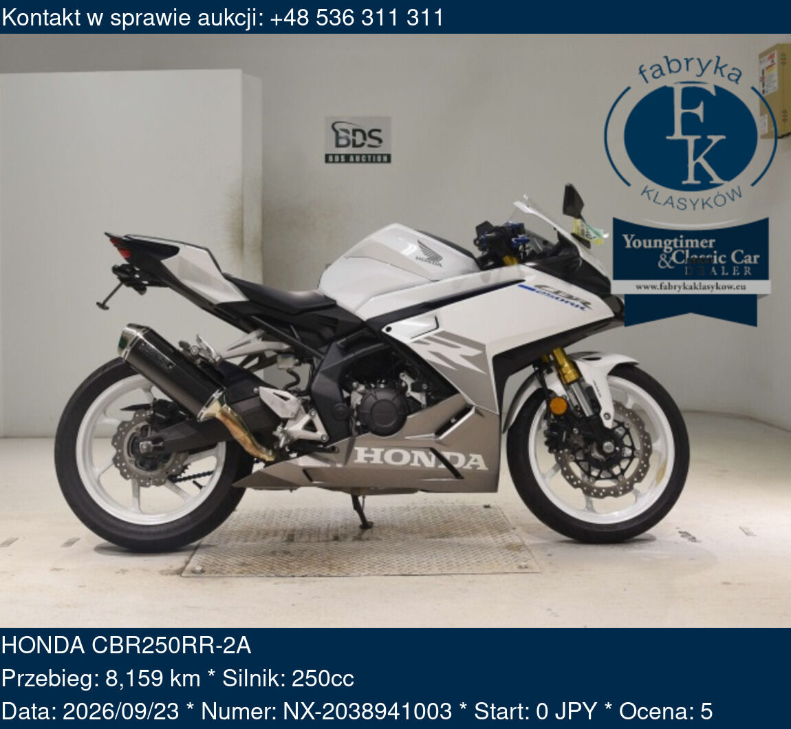 HONDA CBR250RR-2A  - zdjęcie 2