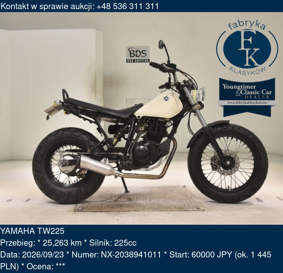 YAMAHA TW225 - zdjęcie 2