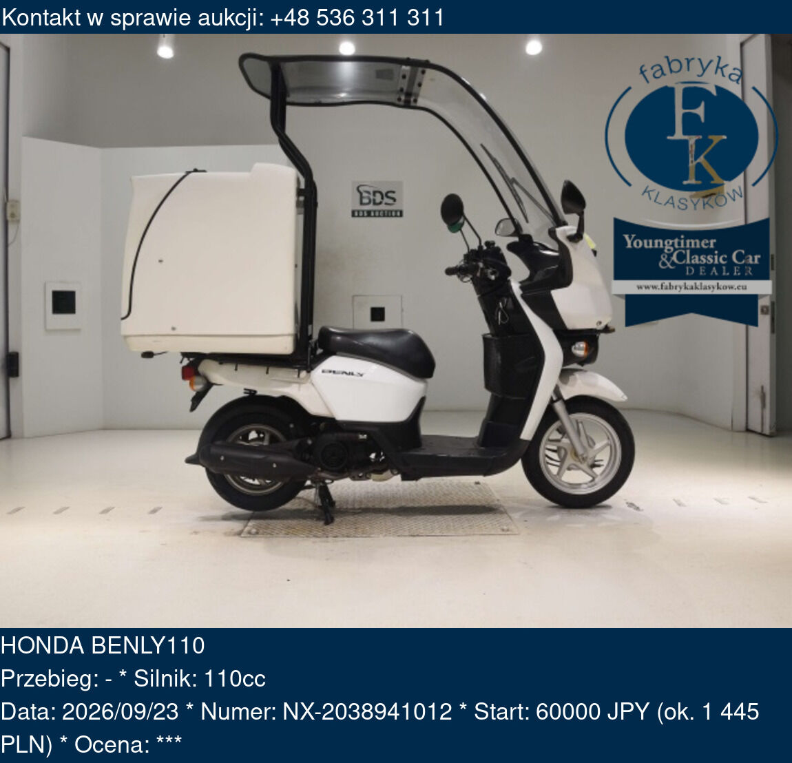 HONDA BENLY110  - zdjęcie 2