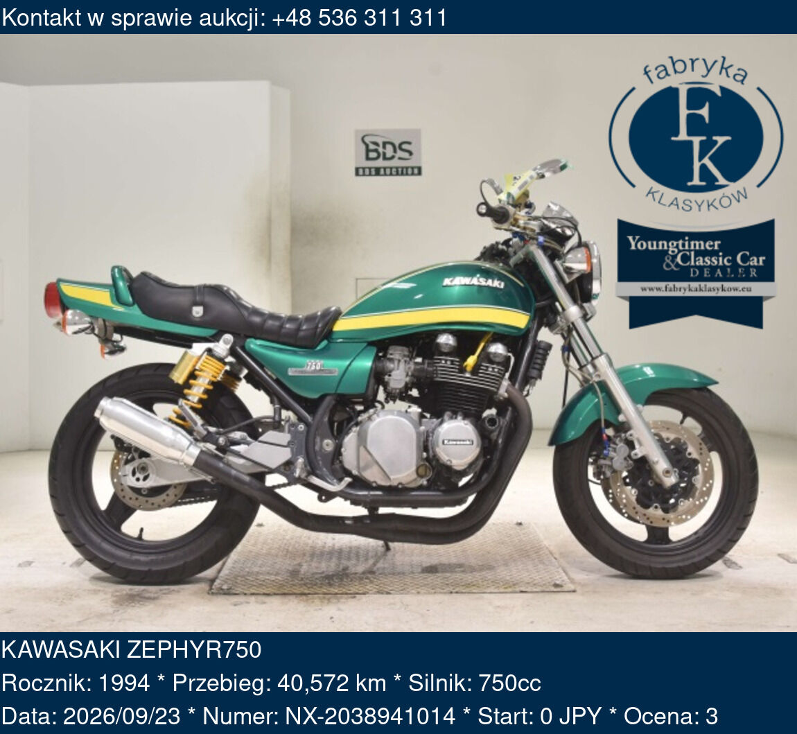 KAWASAKI ZEPHYR750 1994 - zdjęcie 2