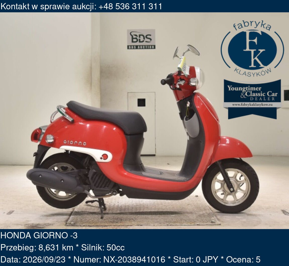 HONDA GIORNO -3  - zdjęcie 2
