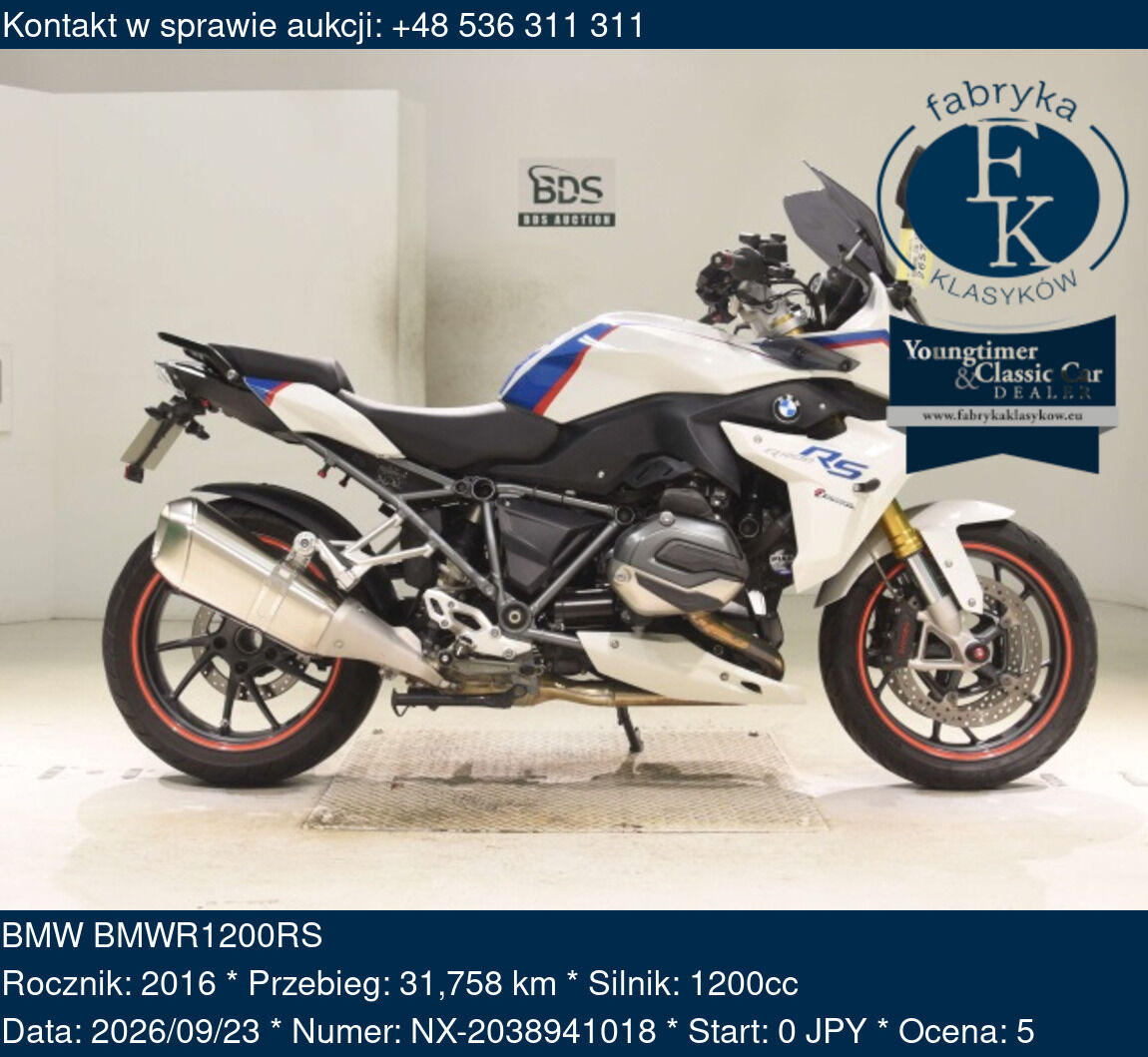 BMW BMWR1200RS 2016 - zdjęcie 2