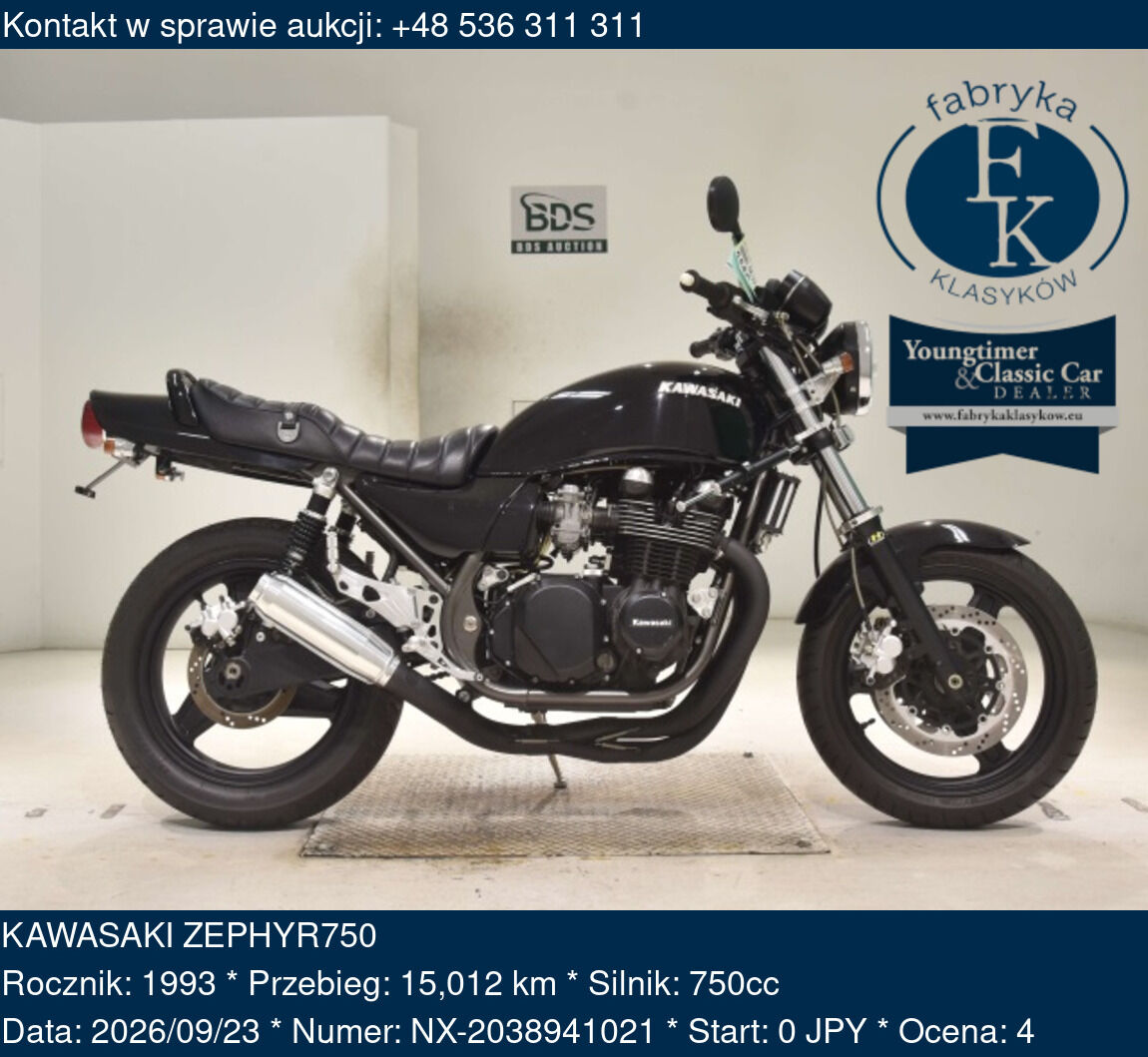KAWASAKI ZEPHYR750 1993 - zdjęcie 2