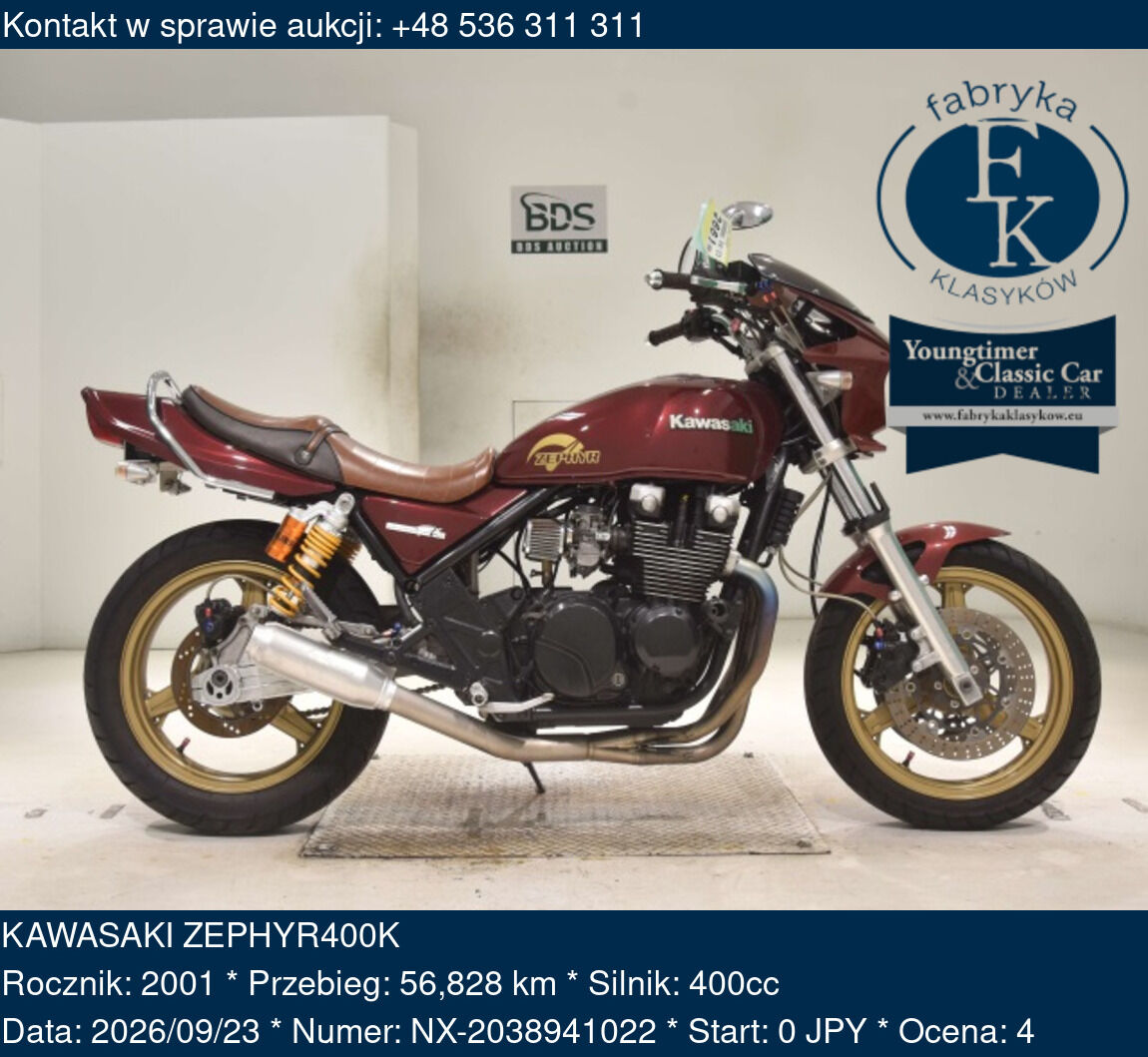 KAWASAKI ZEPHYR400K 2001 - zdjęcie 2