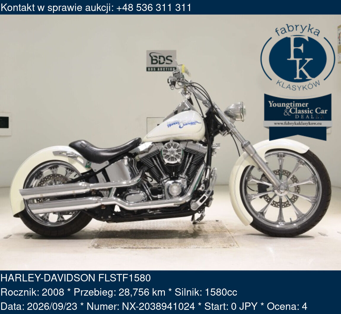HARLEY-DAVIDSON FLSTF1580 2008 - zdjęcie 2