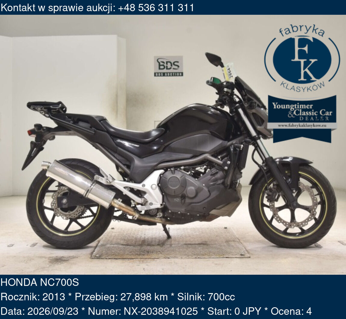 HONDA NC700S 2013 - zdjęcie 2