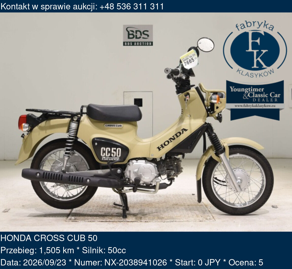 HONDA CROSS CUB 50  - zdjęcie 2