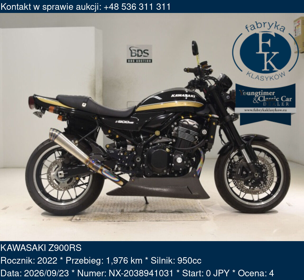 KAWASAKI Z900RS 2022 - zdjęcie 2