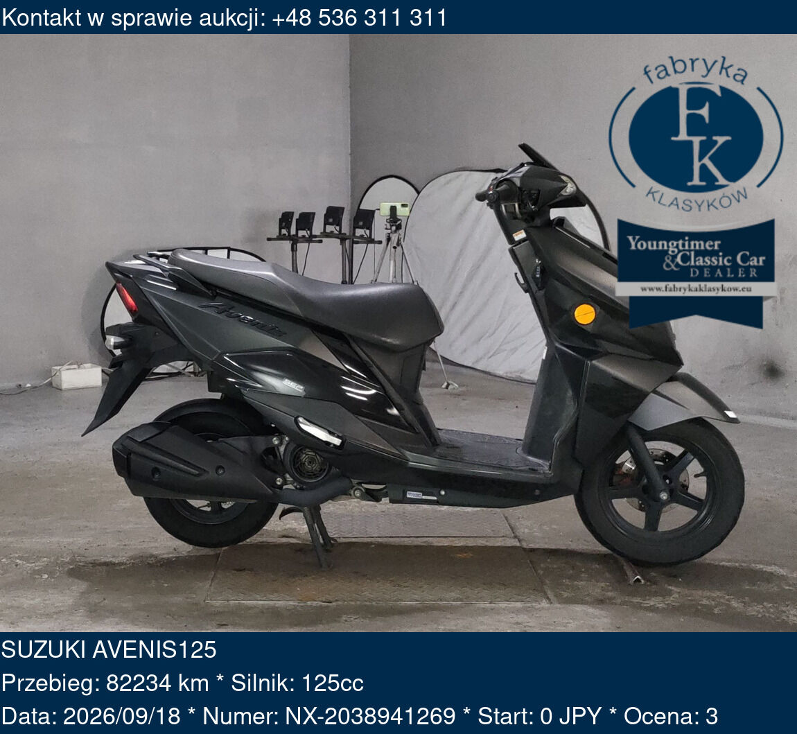 SUZUKI AVENIS125  - zdjęcie 2