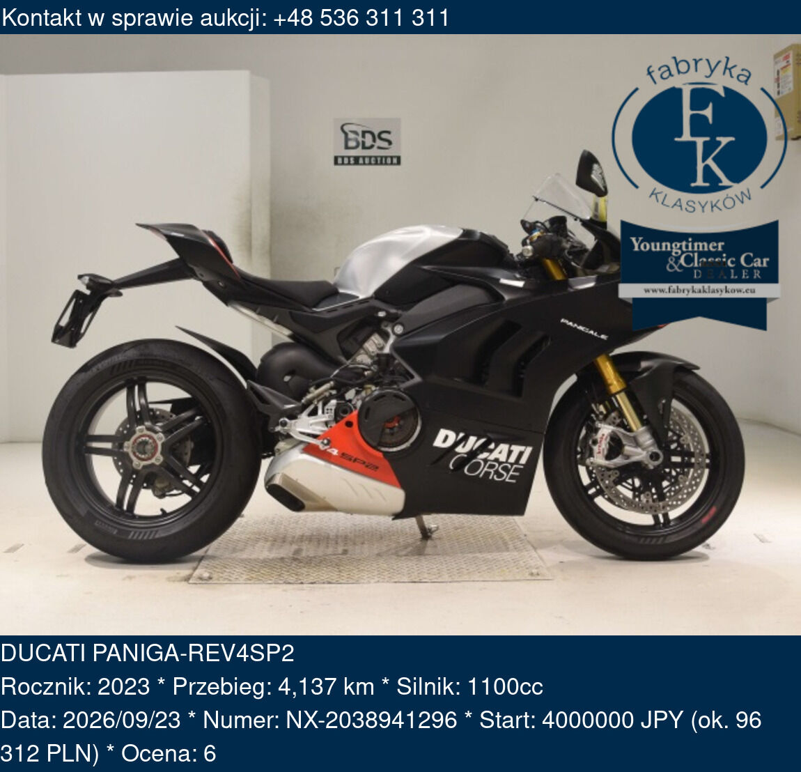 DUCATI PANIGA-REV4SP2 2023 - zdjęcie 2