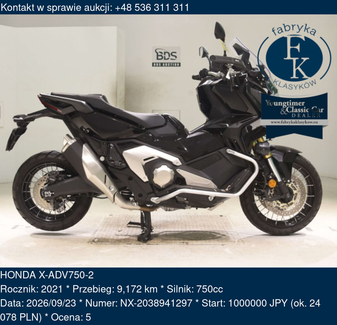 HONDA X-ADV750-2 2021 - zdjęcie 2
