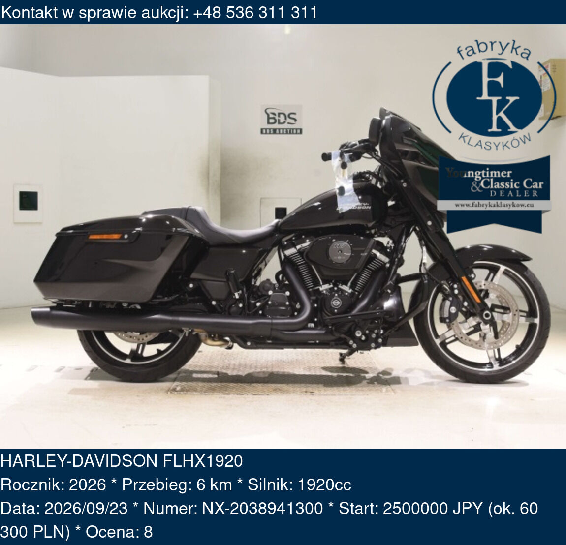 HARLEY-DAVIDSON FLHX1920 2026 - zdjęcie 2