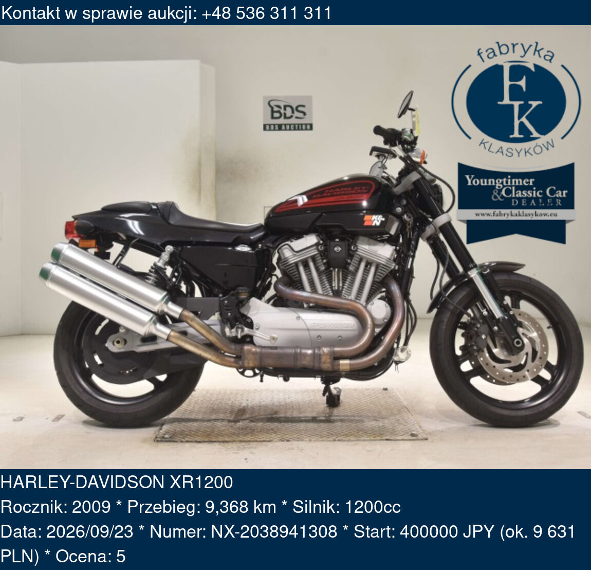 HARLEY-DAVIDSON XR1200 2009 - zdjęcie 2