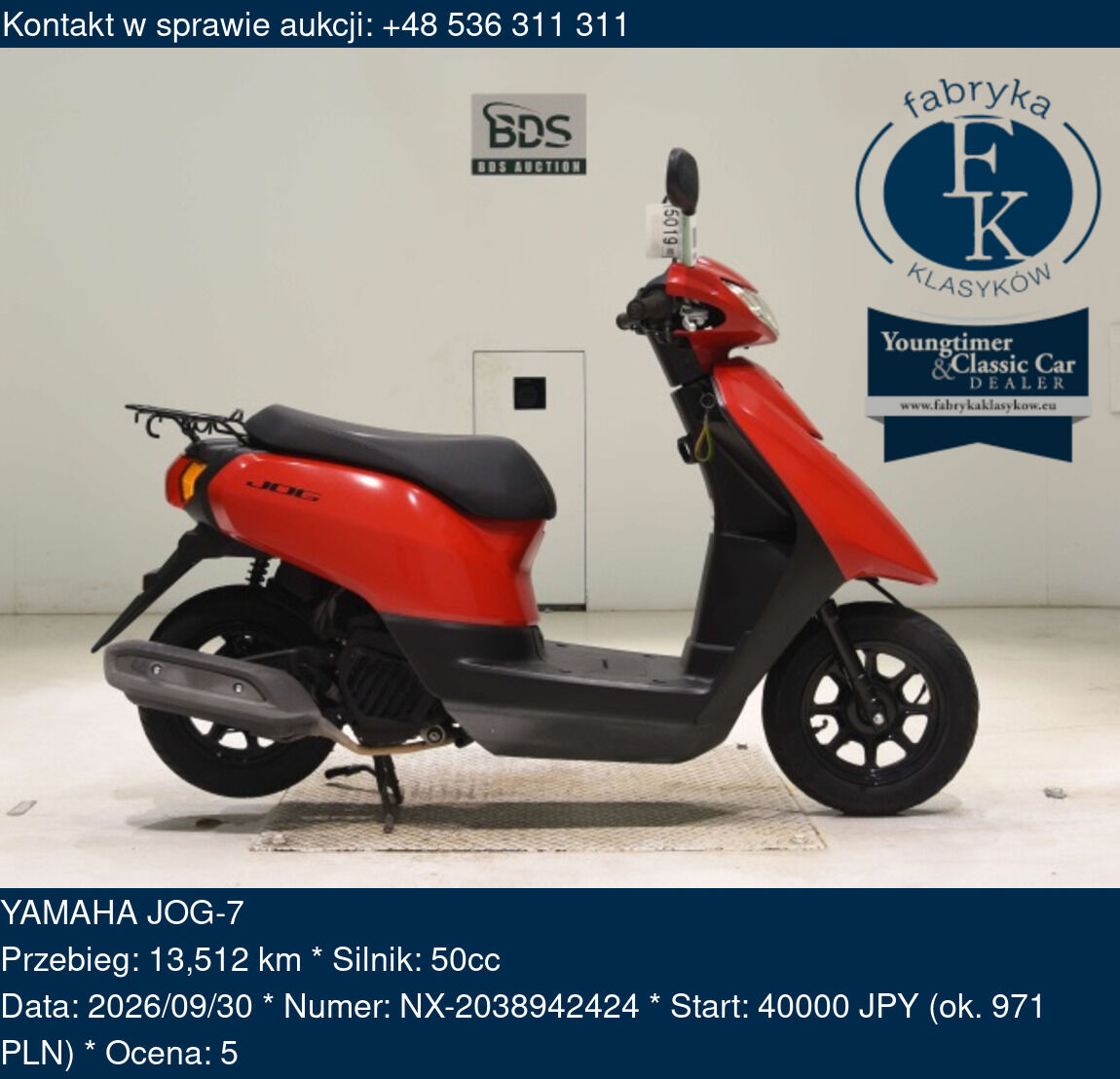 YAMAHA JOG-7  - zdjęcie 2