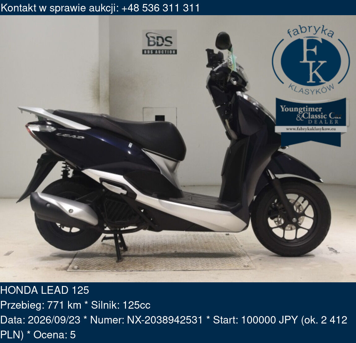 HONDA LEAD 125  - zdjęcie 2