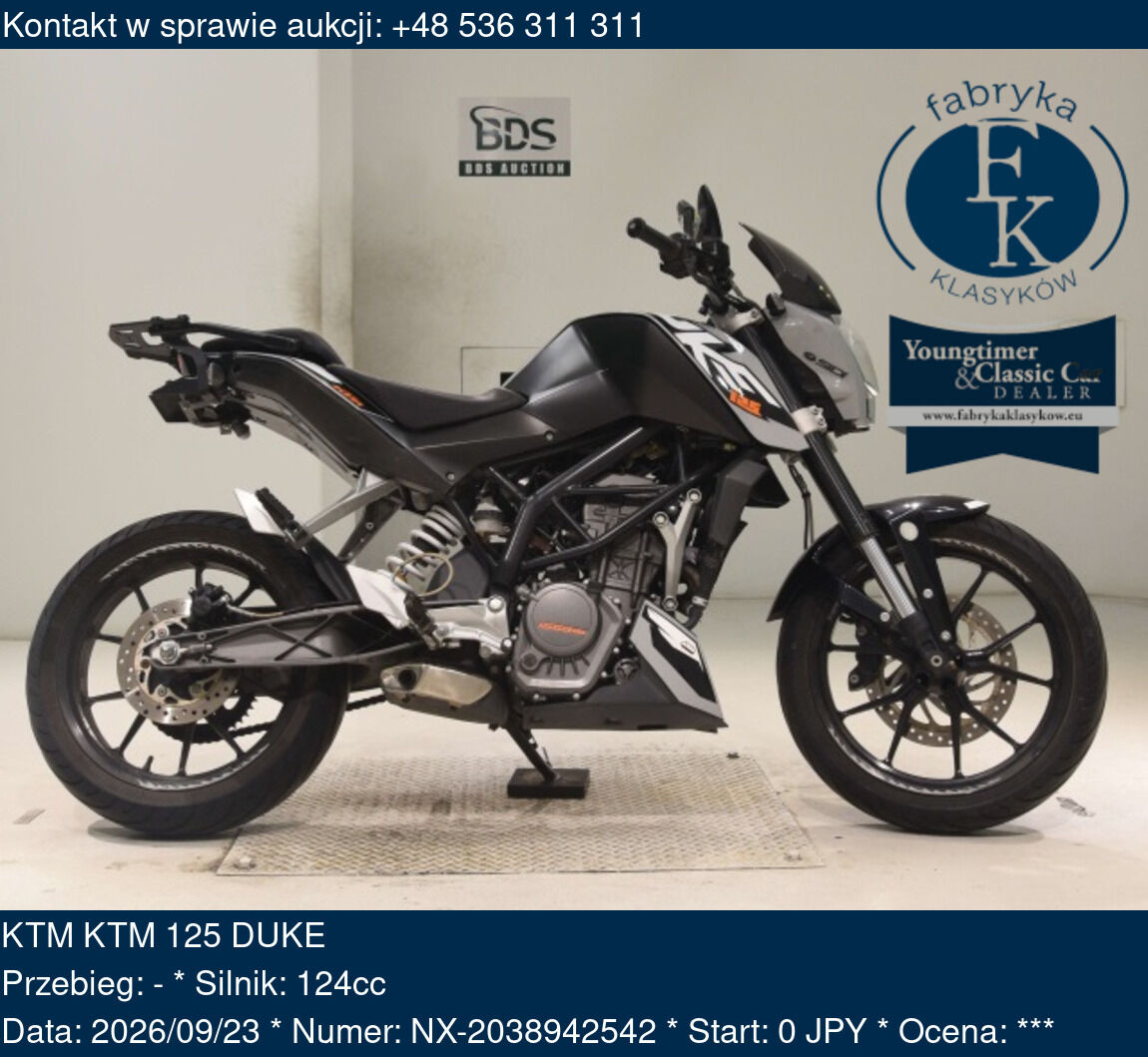 KTM KTM 125 DUKE  - zdjęcie 2