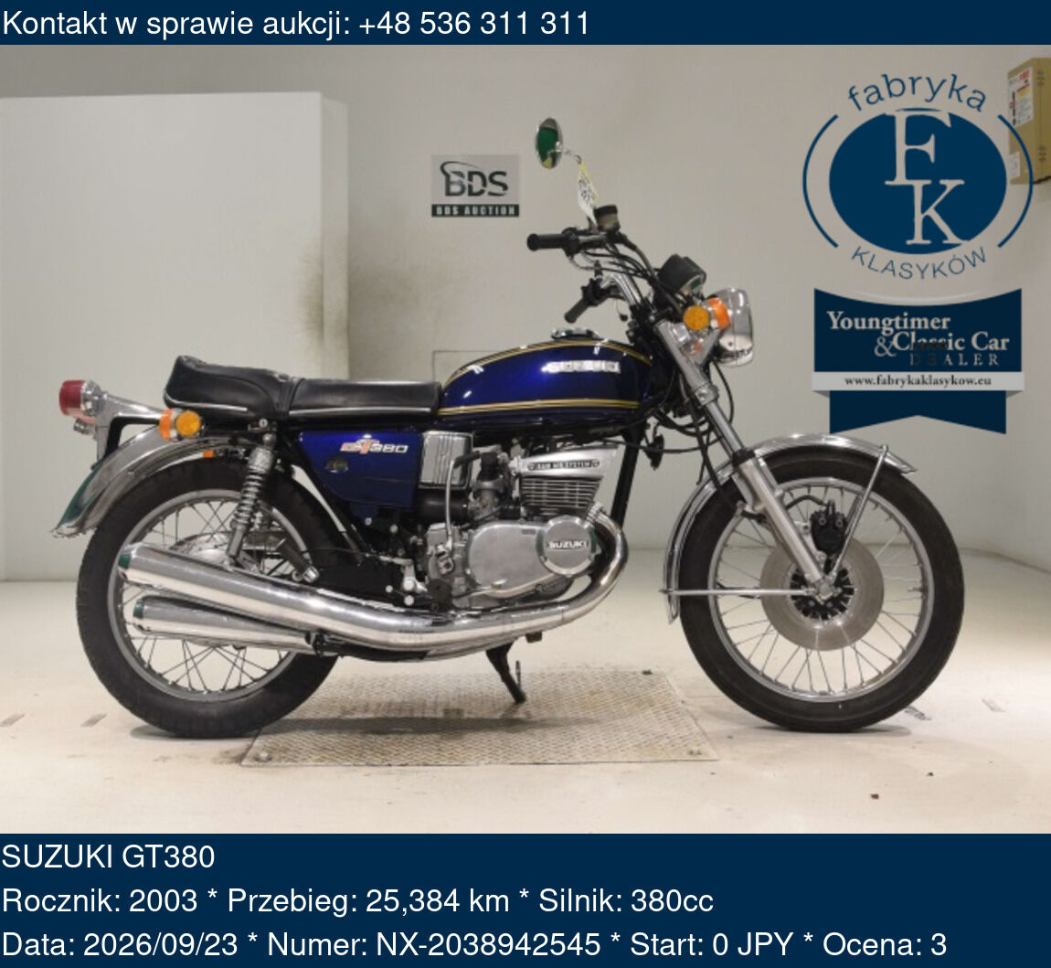 SUZUKI GT380 2003 - zdjęcie 2