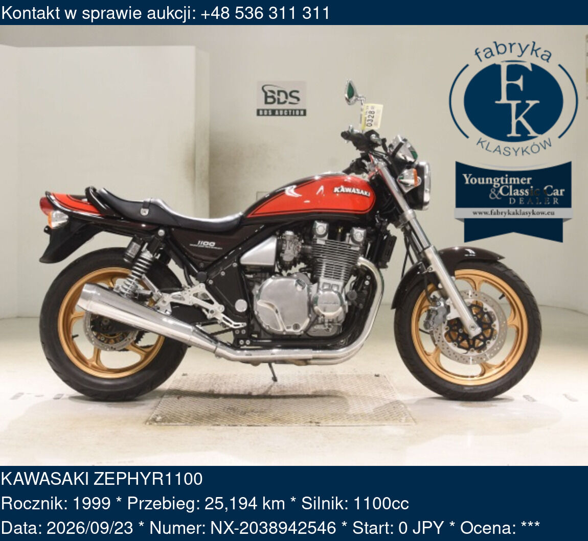 KAWASAKI ZEPHYR1100 1999 - zdjęcie 2