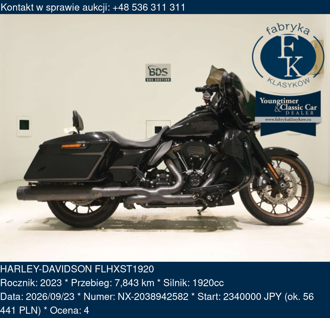 HARLEY-DAVIDSON FLHXST1920 2023 - zdjęcie 2