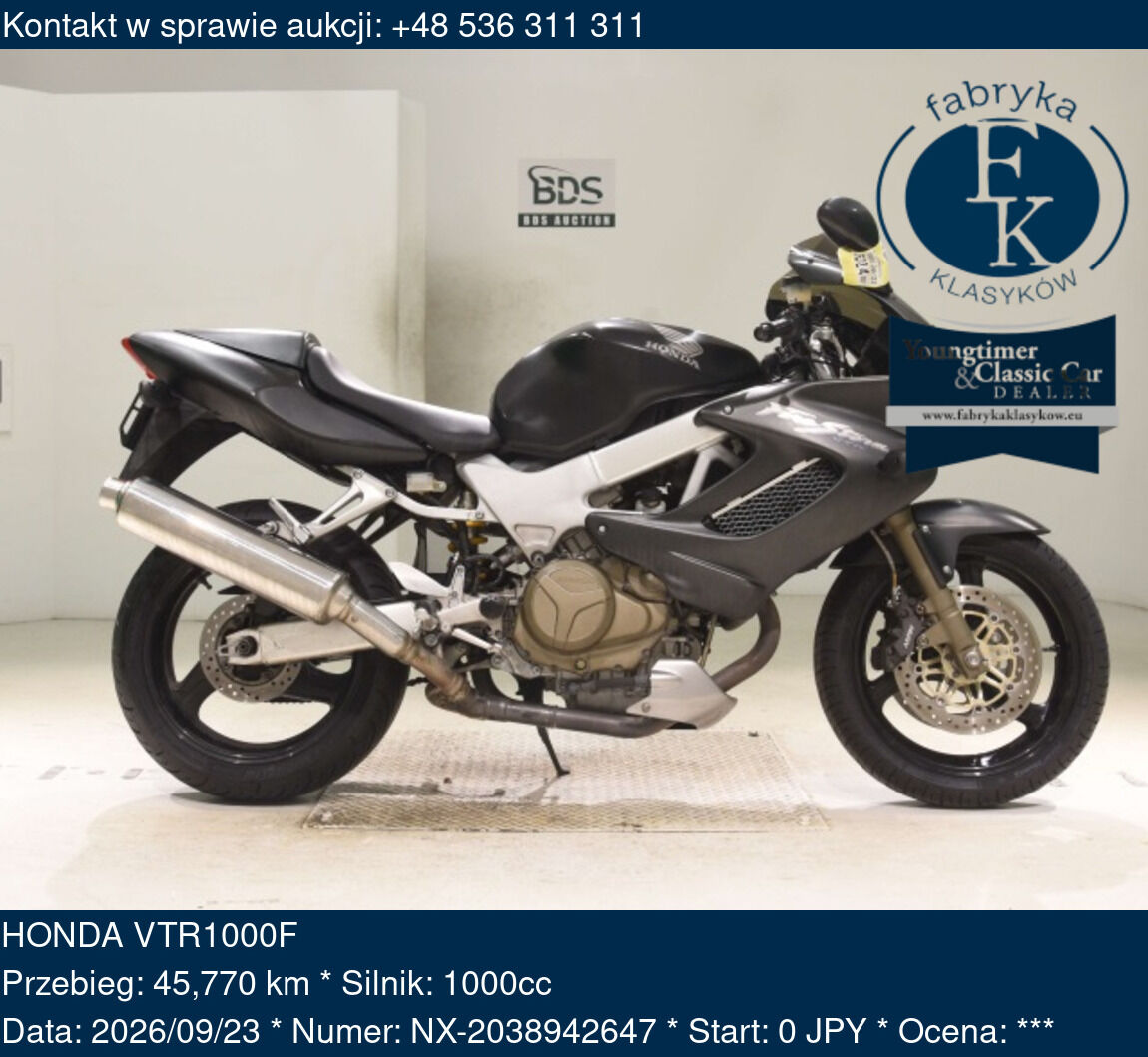 HONDA VTR1000F  - zdjęcie 2