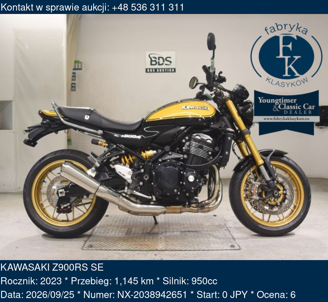KAWASAKI Z900RS SE 2023 - zdjęcie 2