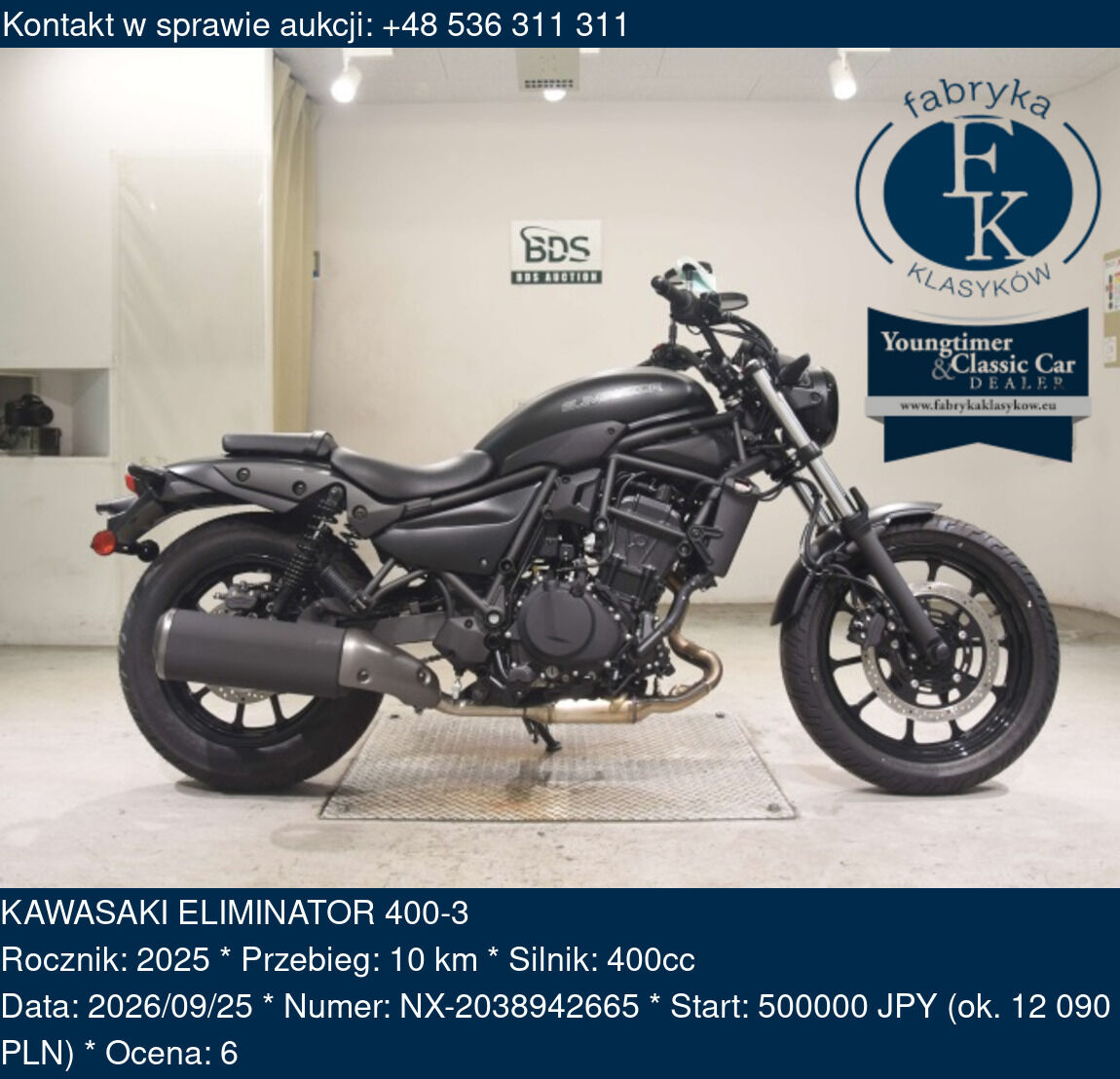 KAWASAKI ELIMINATOR 400-3 2025 - zdjęcie 2