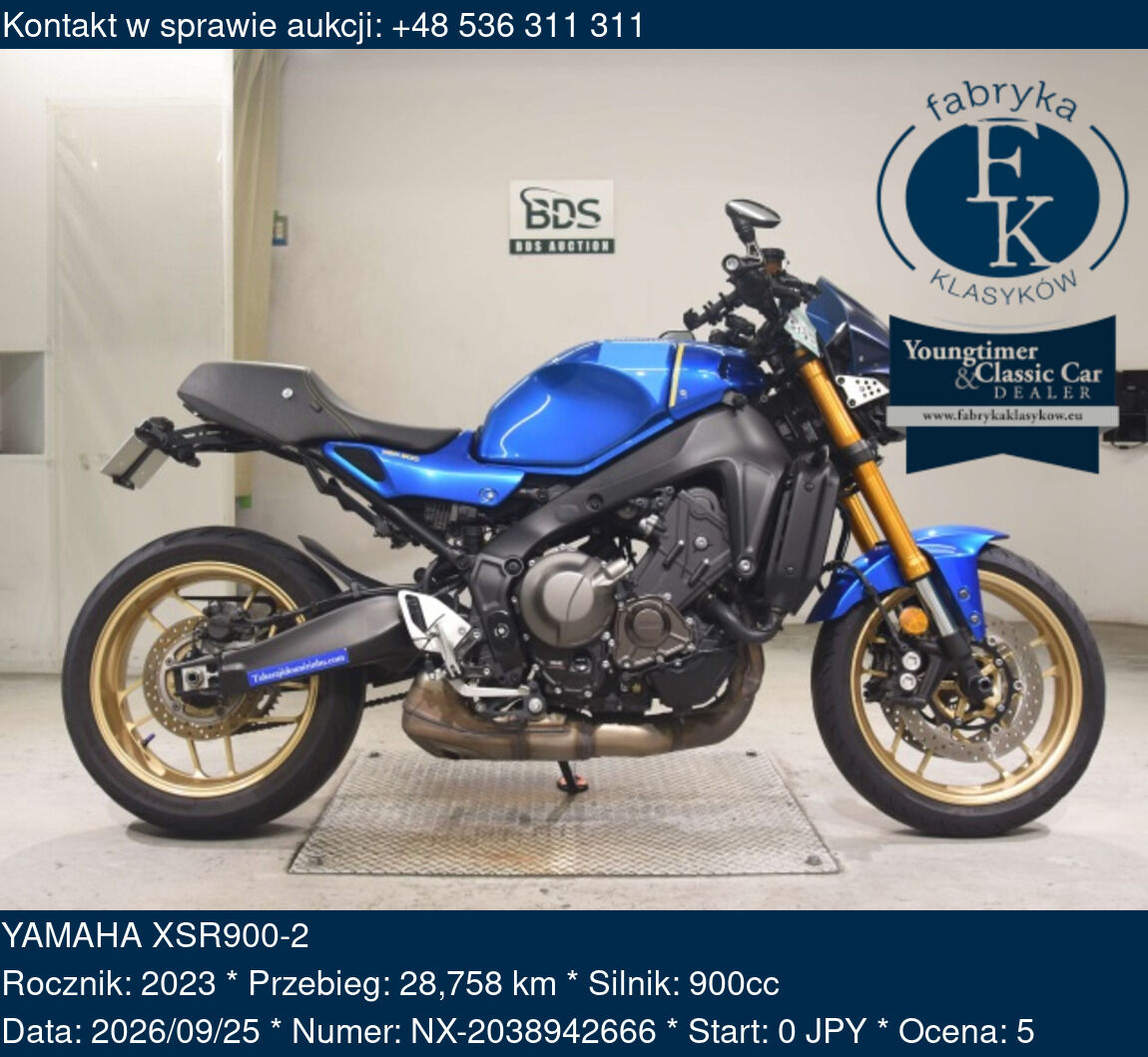 YAMAHA XSR900-2 2023 - zdjęcie 2