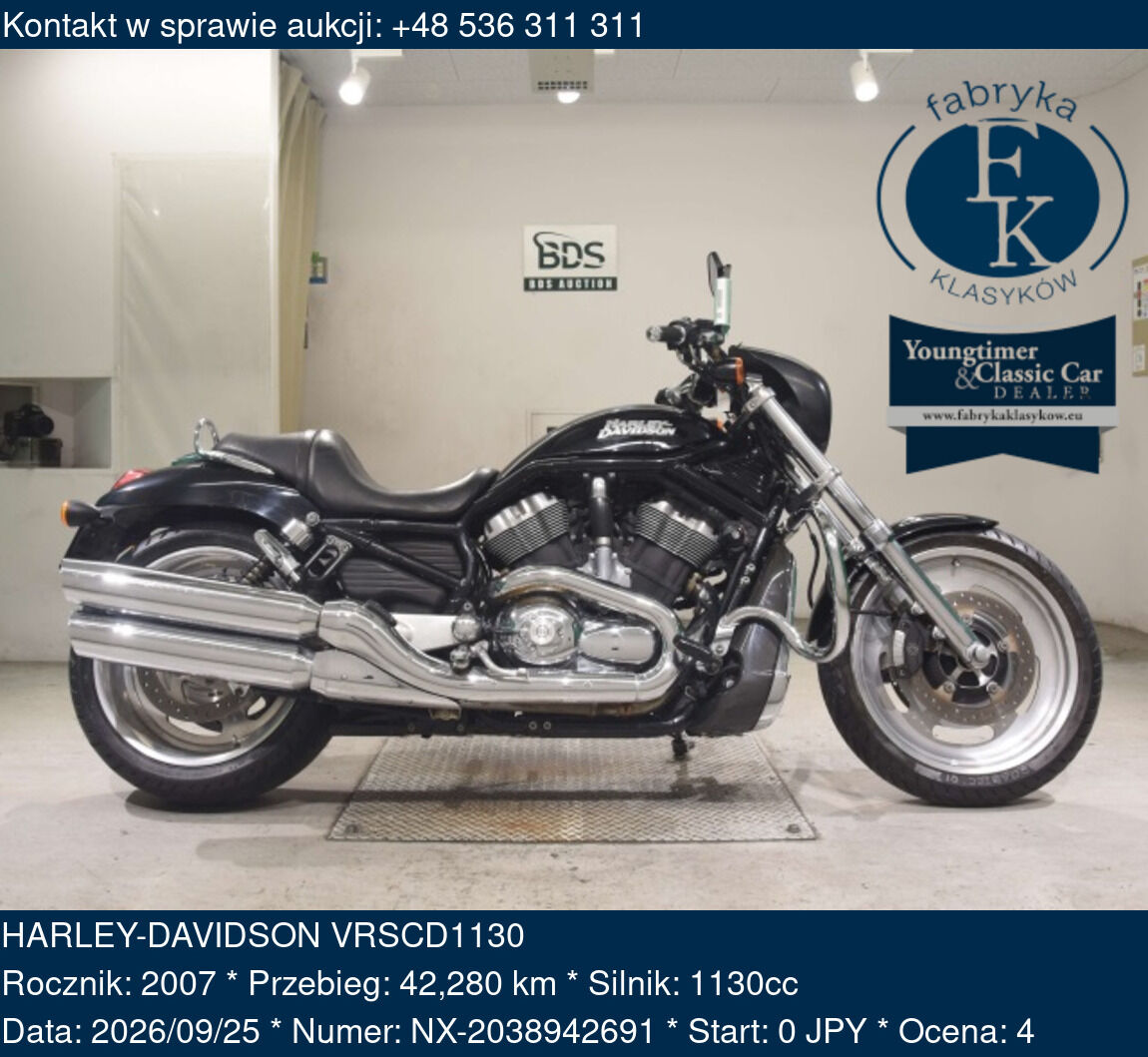 HARLEY-DAVIDSON VRSCD1130 2007 - zdjęcie 2