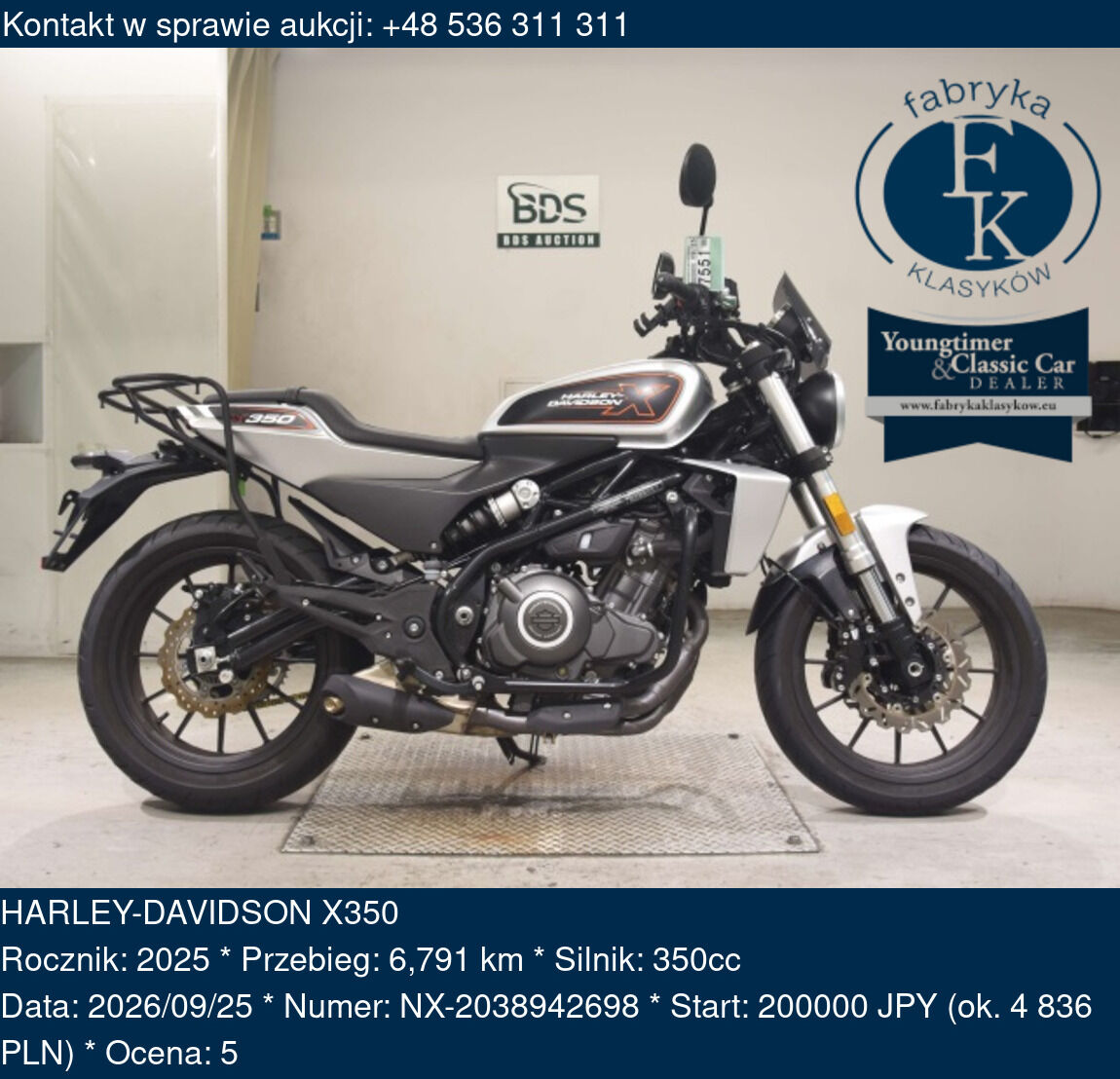HARLEY-DAVIDSON X350 2025 - zdjęcie 2