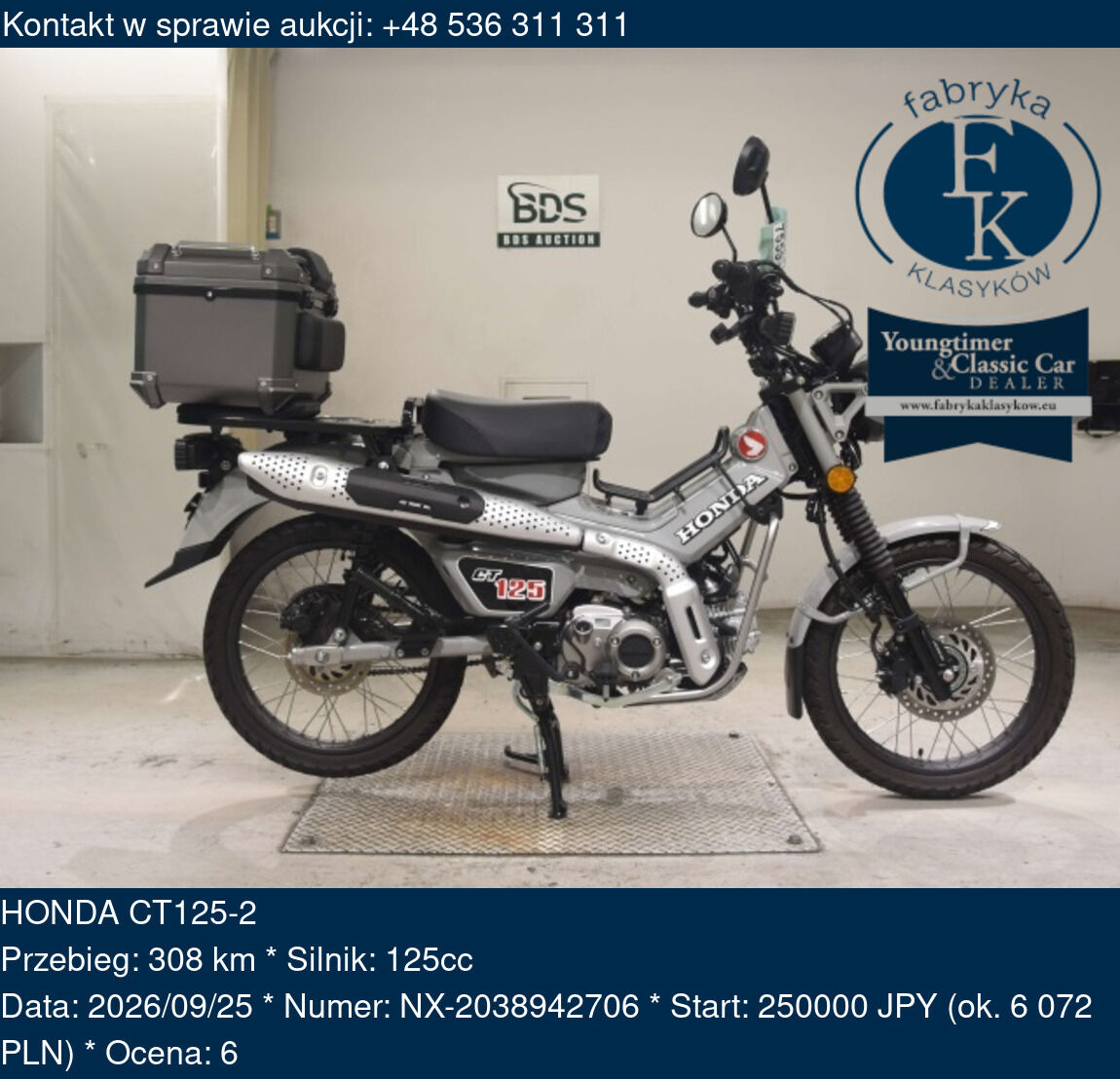 HONDA CT125-2  - zdjęcie 2