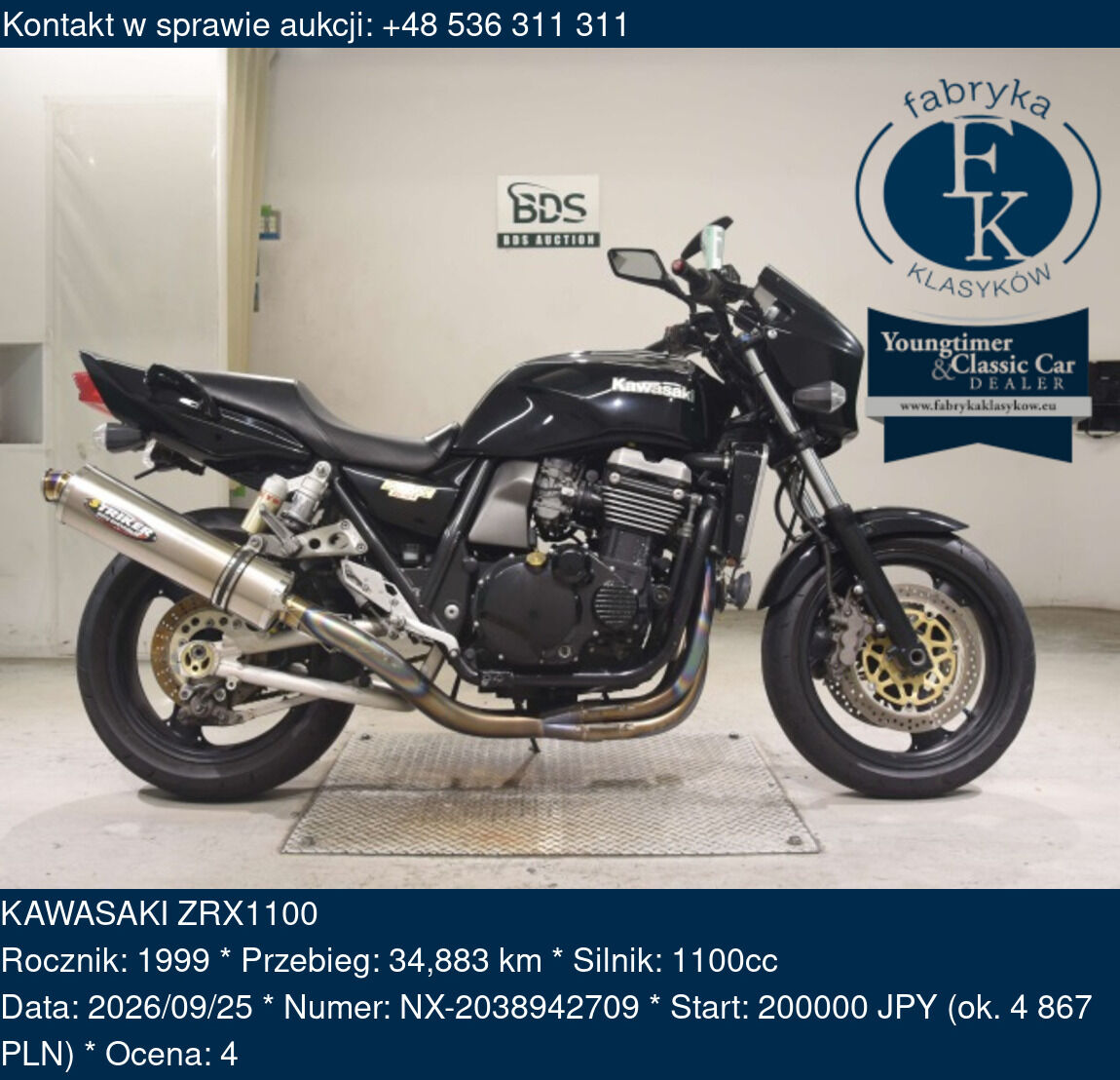 KAWASAKI ZRX1100 1999 - zdjęcie 2