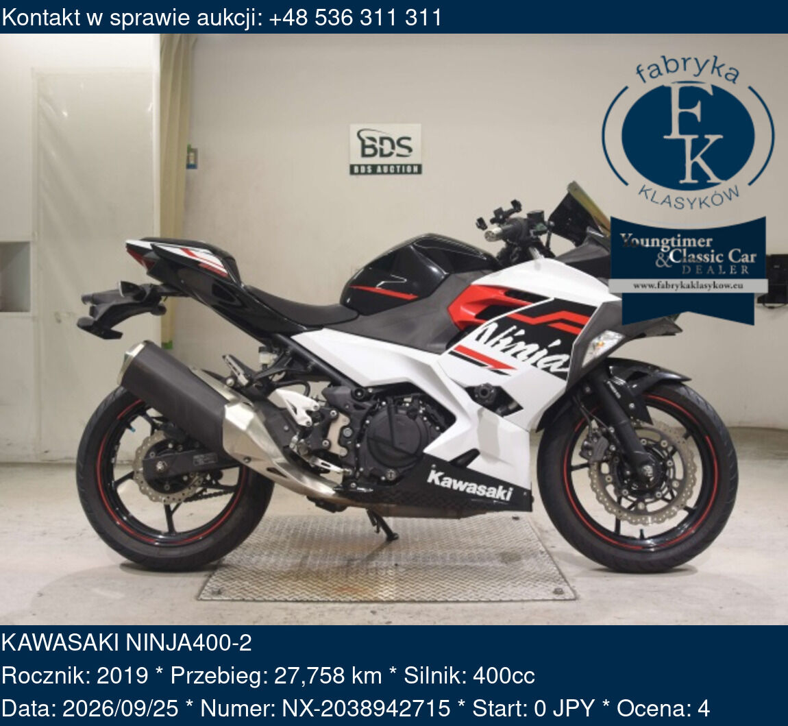 KAWASAKI NINJA400-2 2019 - zdjęcie 2