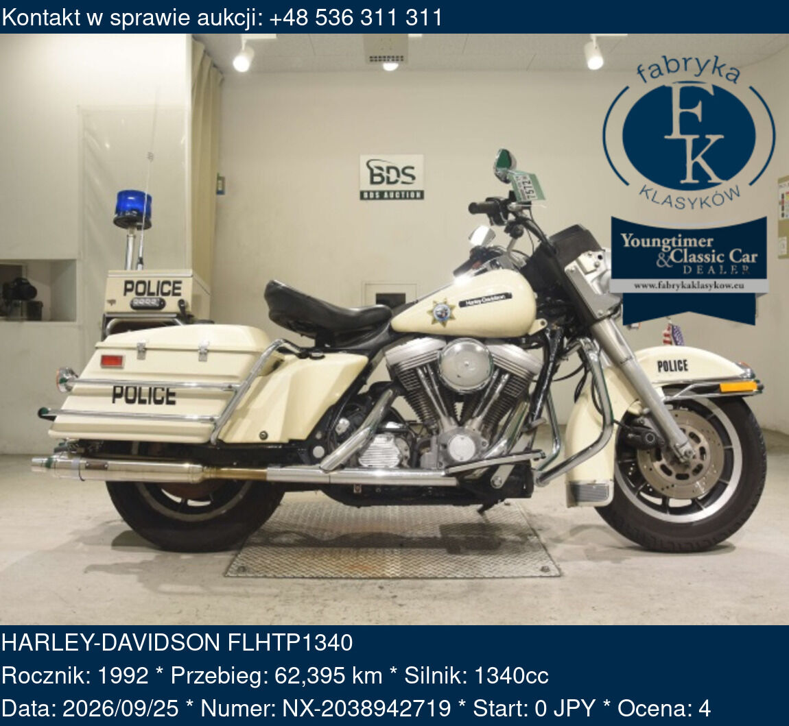 HARLEY-DAVIDSON FLHTP1340 1992 - zdjęcie 2