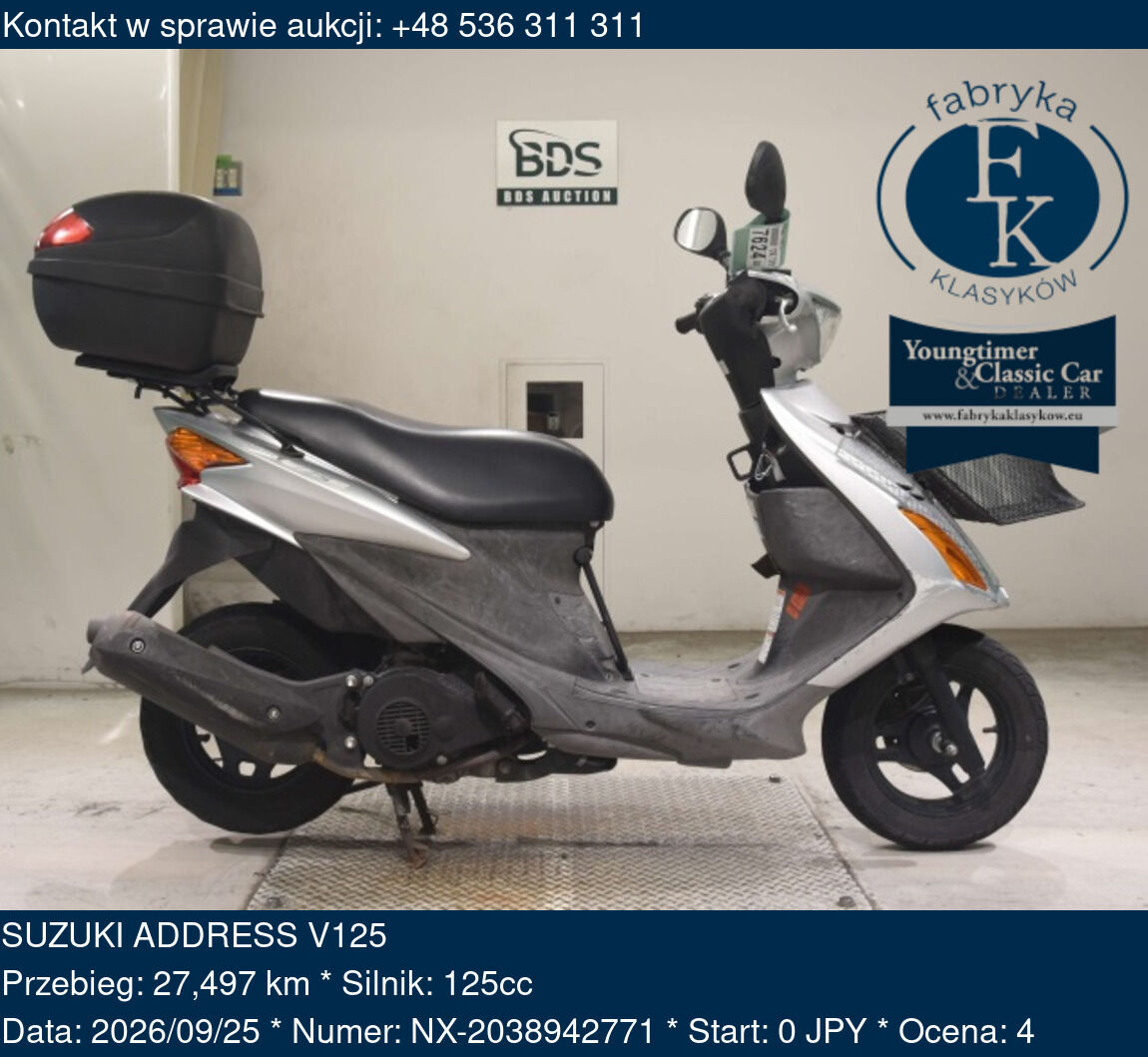 SUZUKI ADDRESS V125  - zdjęcie 2