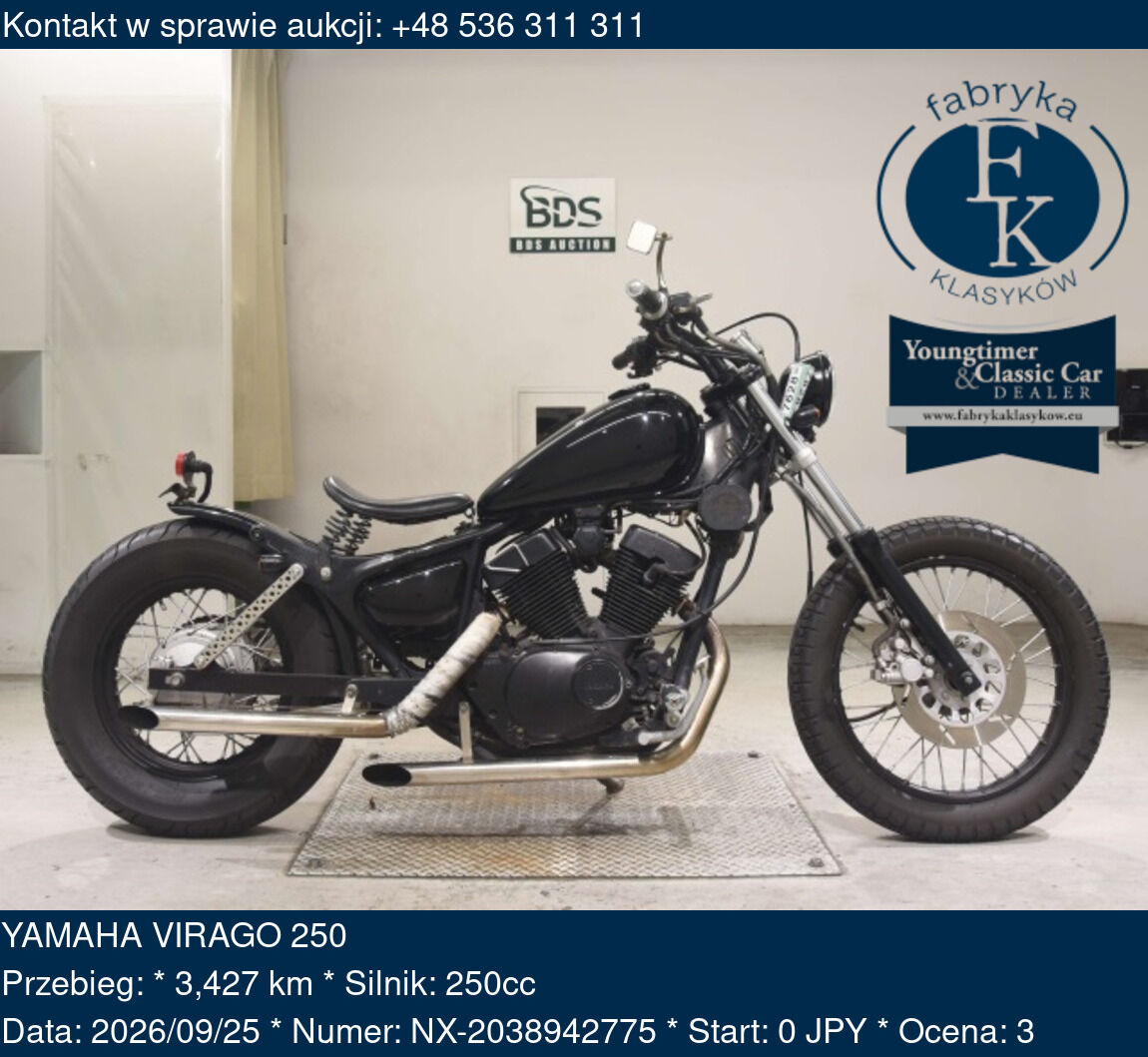 YAMAHA VIRAGO 250  - zdjęcie 2