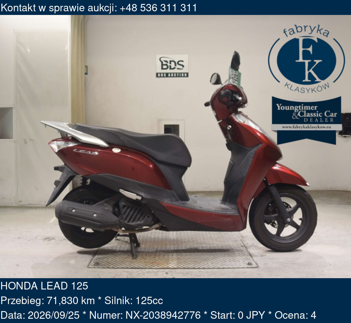 HONDA LEAD 125  - zdjęcie 2