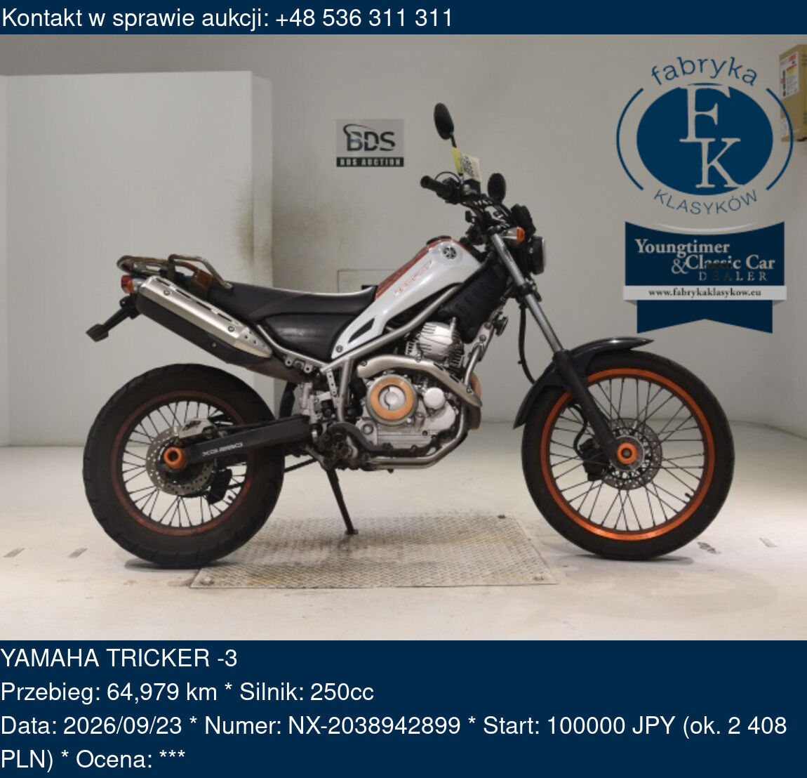 YAMAHA TRICKER -3  - zdjęcie 2