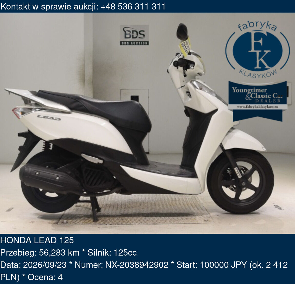 HONDA LEAD 125  - zdjęcie 2