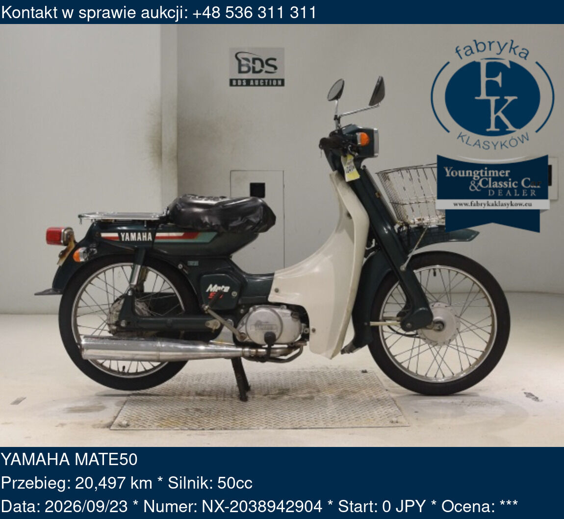 YAMAHA MATE50 - zdjęcie 2