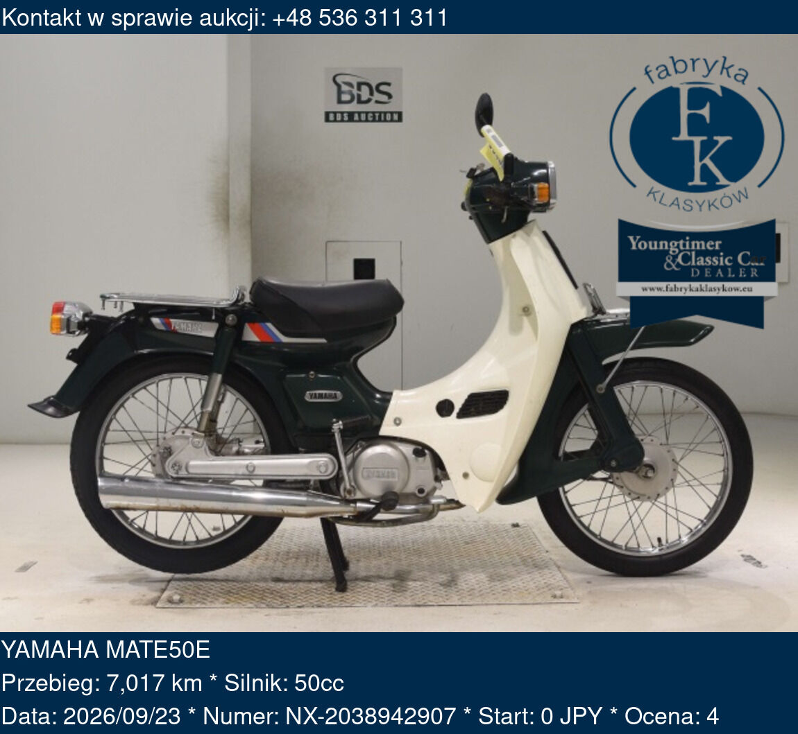 YAMAHA MATE50E  - zdjęcie 2