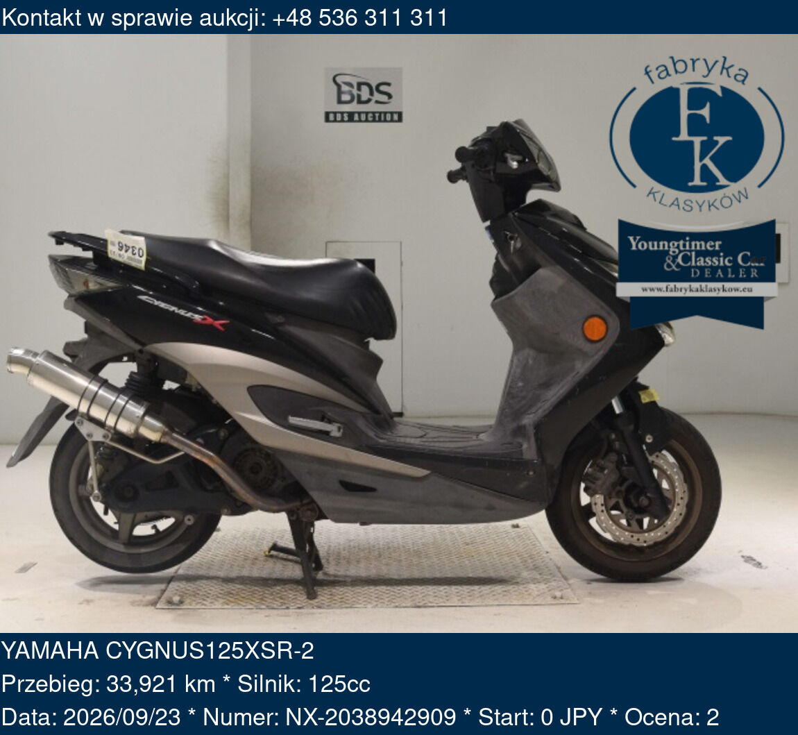 YAMAHA CYGNUS125XSR-2  - zdjęcie 2