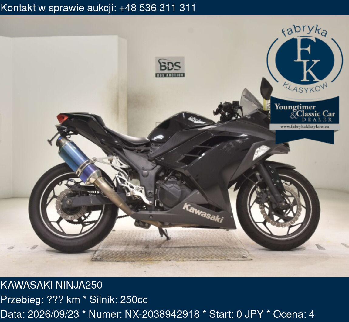 KAWASAKI NINJA250  - zdjęcie 2