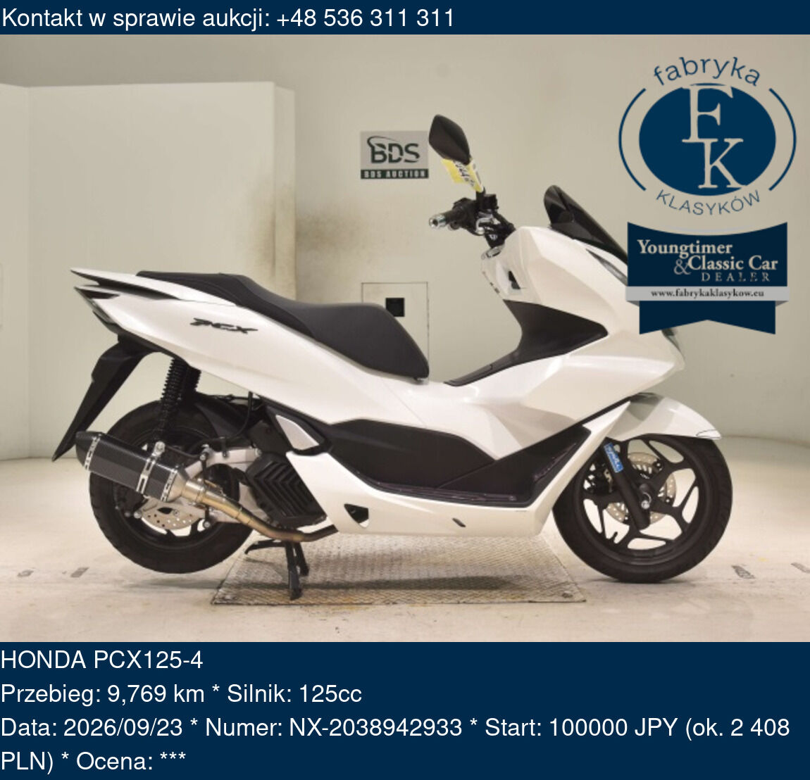 HONDA PCX125-4  - zdjęcie 2