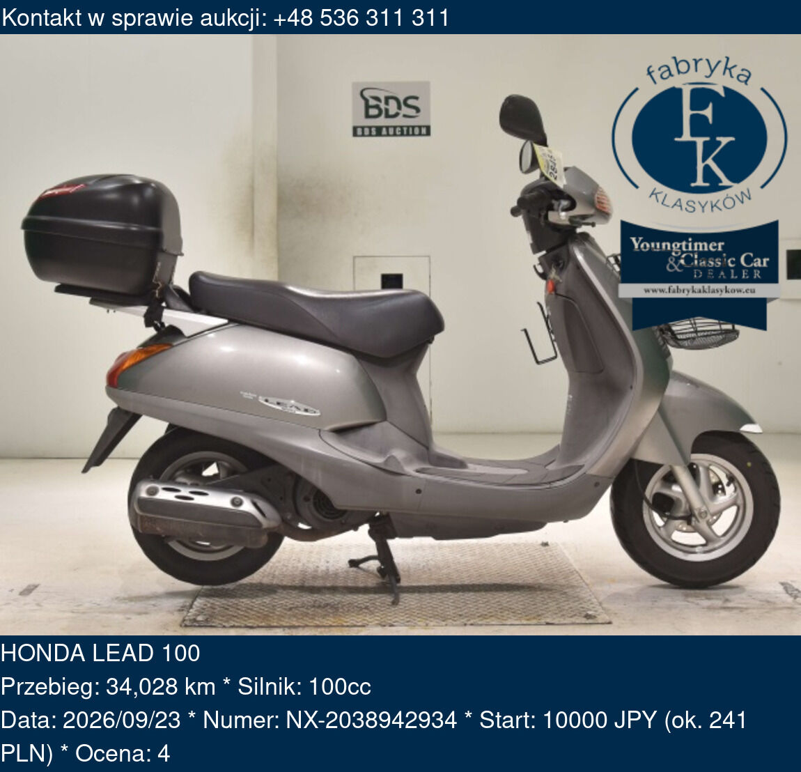 HONDA LEAD 100 - zdjęcie 2