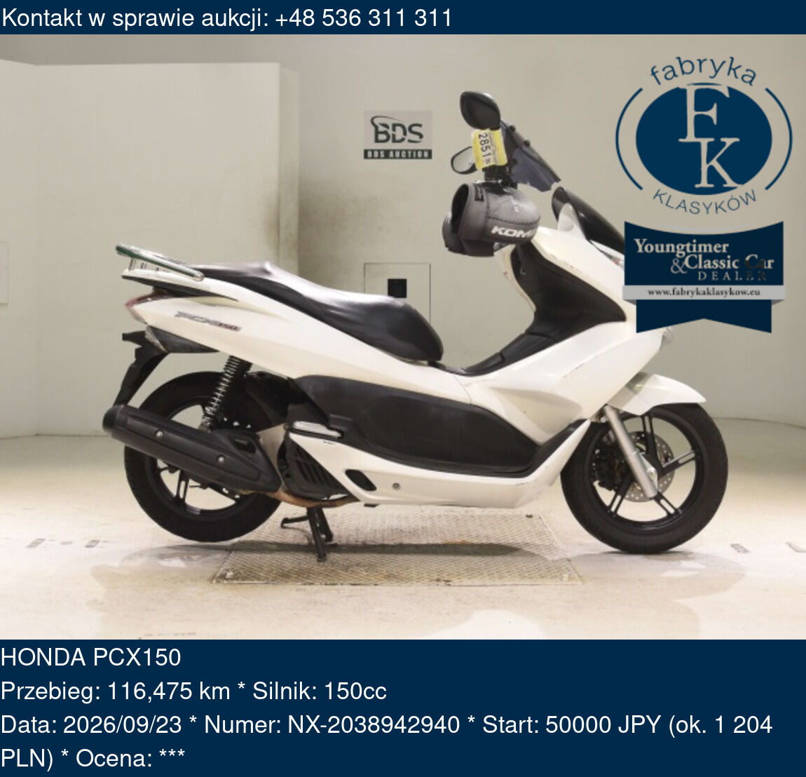 HONDA PCX150  - zdjęcie 2
