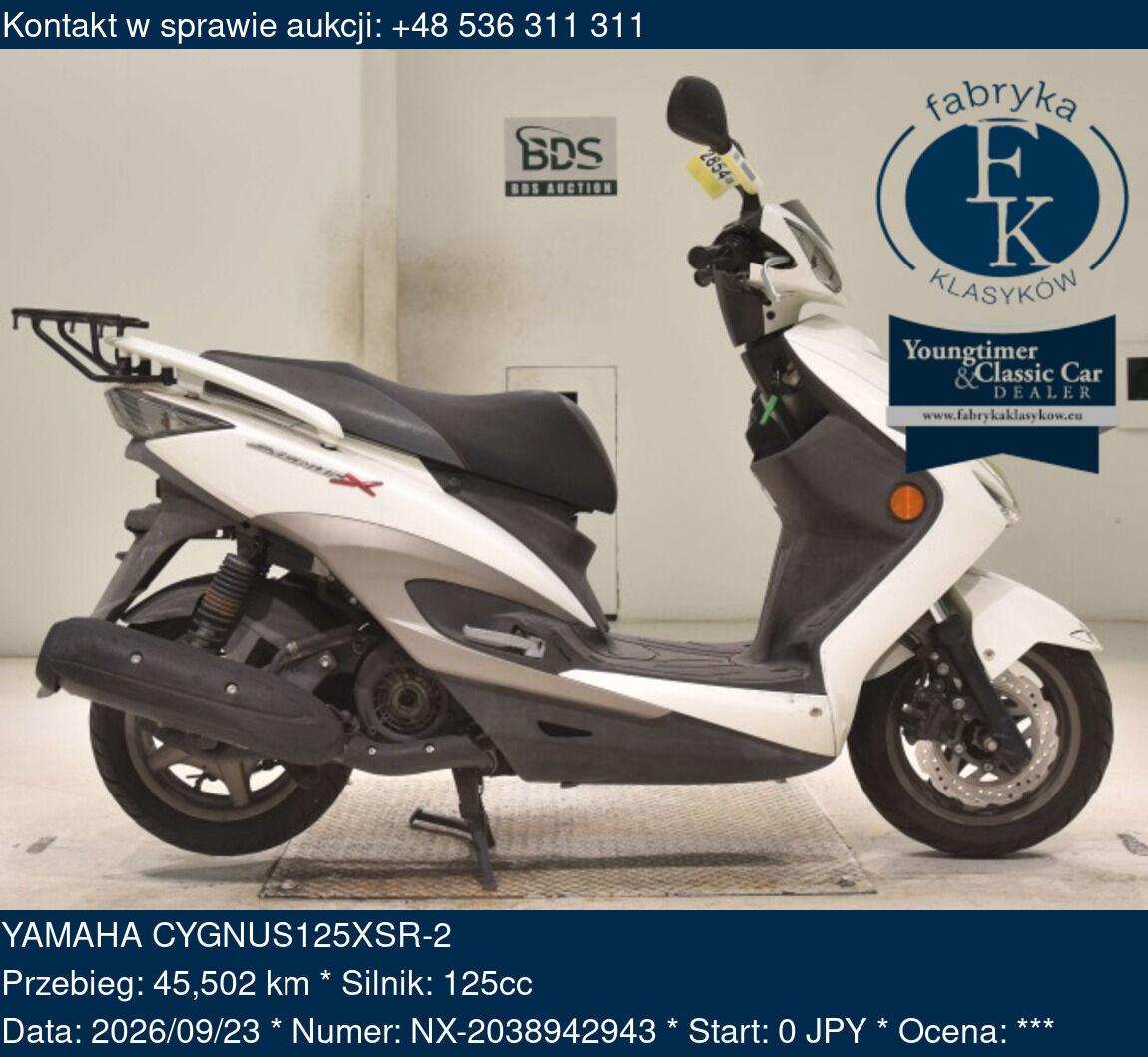 YAMAHA CYGNUS125XSR-2  - zdjęcie 2