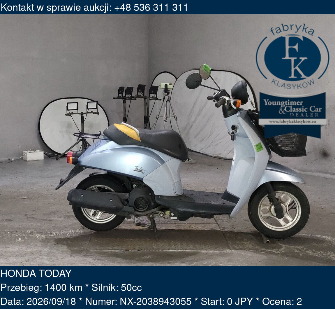 HONDA TODAY  - zdjęcie 2